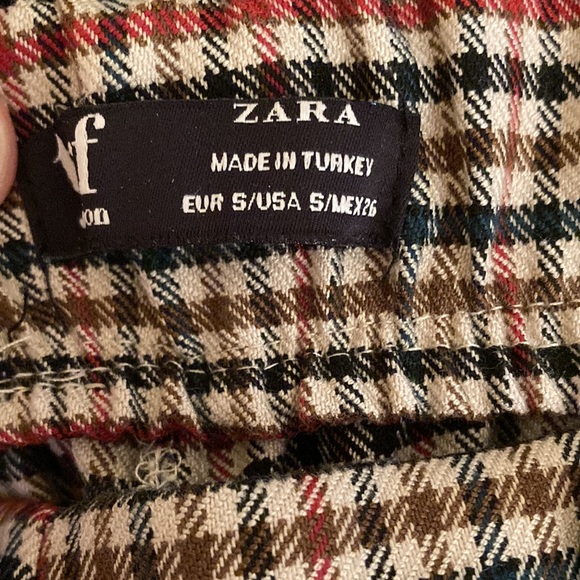 ZARA TRF plaid pant - Picture 4 of 4